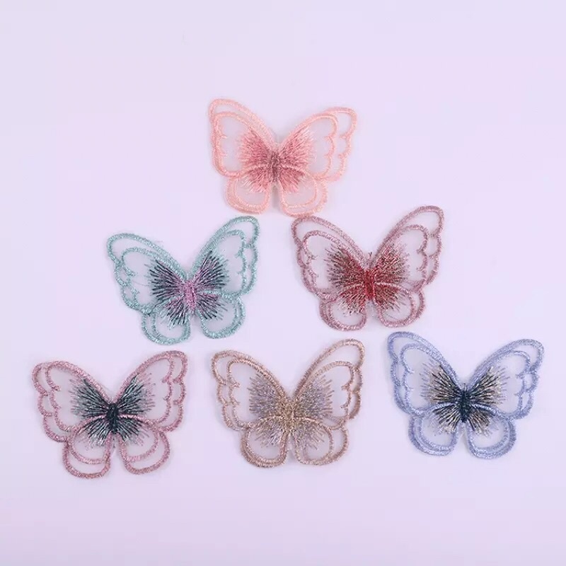 aplikasi kupu import 6cm 2 layer