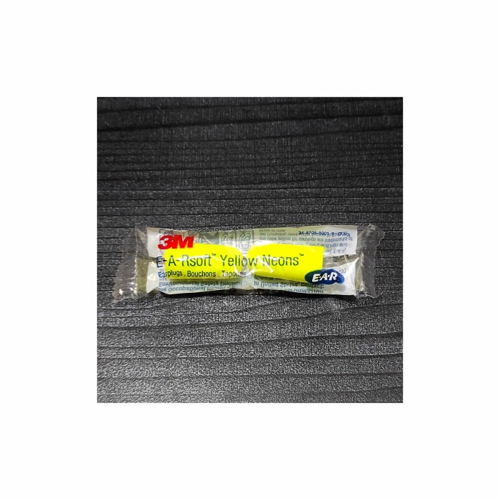 3M Earplugs Yellow Neon