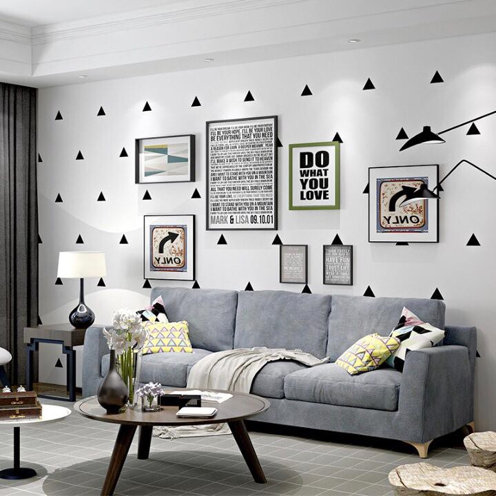 Wallpaper Stiker Dinding Motif Segitiga Hitam Kecil Ukuran Wallpaper Stiker Dinding Motif Segitiga Hitam Kecil Ukuran
