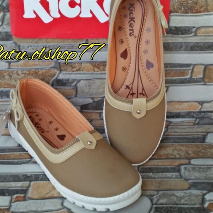 Hot Sell.. SEPATU KICKERS WANITA jumbo big size murah  AULIA 23