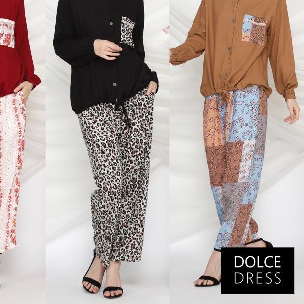 ❇ Dolce Nagita Set - Setelan Piyama Tangan Panjang Busui By DolceDress ☃