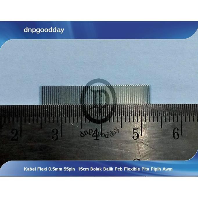 

Kabel Flexi 0,5Mm 55Pin 15Cm Bolak Balik Pcb Flexible Pita Pipih Awm Dnpgood11 Juara