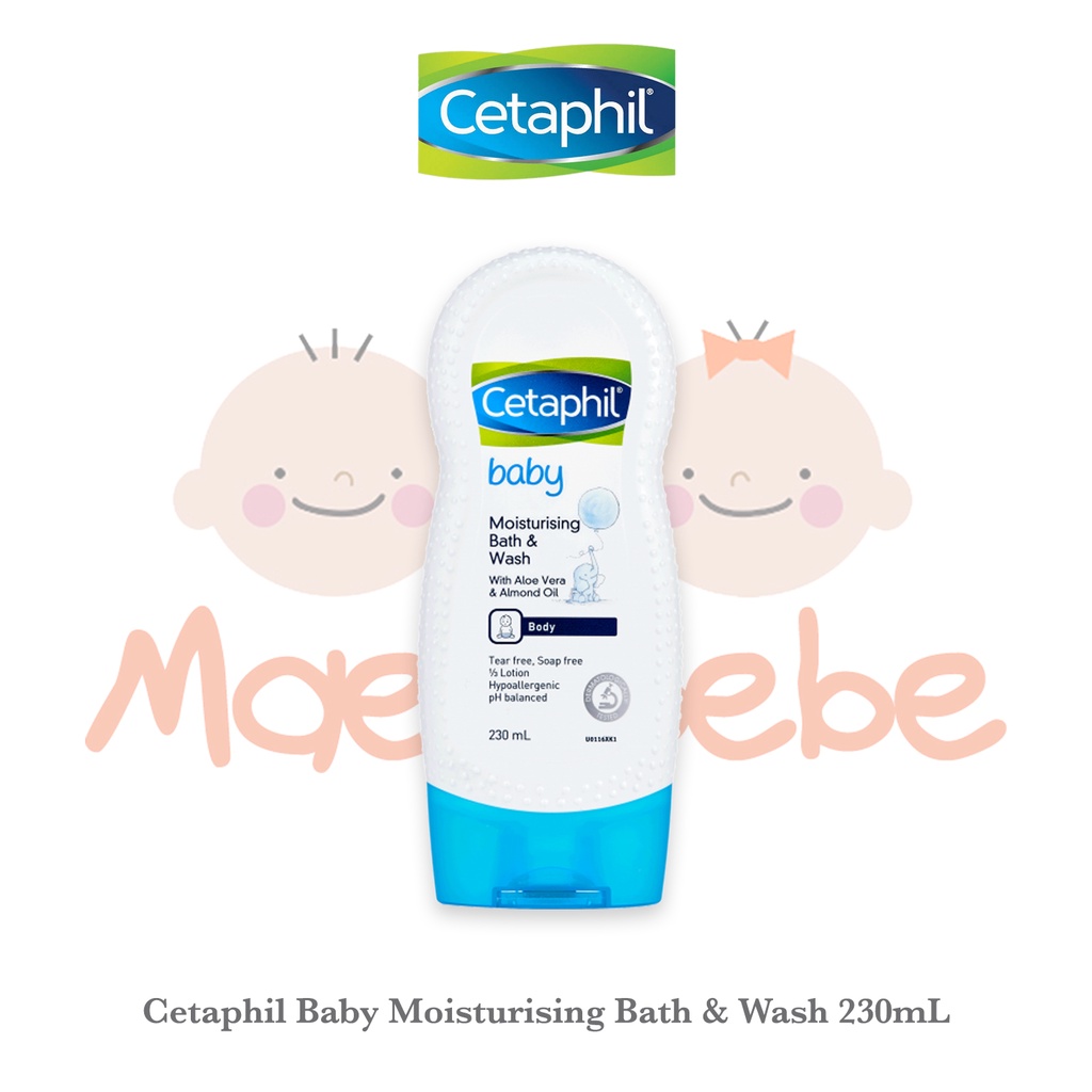 Cetaphil Baby Moisturising Bath &amp; Wash Sabun Mandi Bayi 230ml