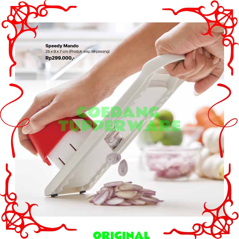 Pemotong Bawang Tupperware Original-Pengiris Bawang-Serutan bawang Merah