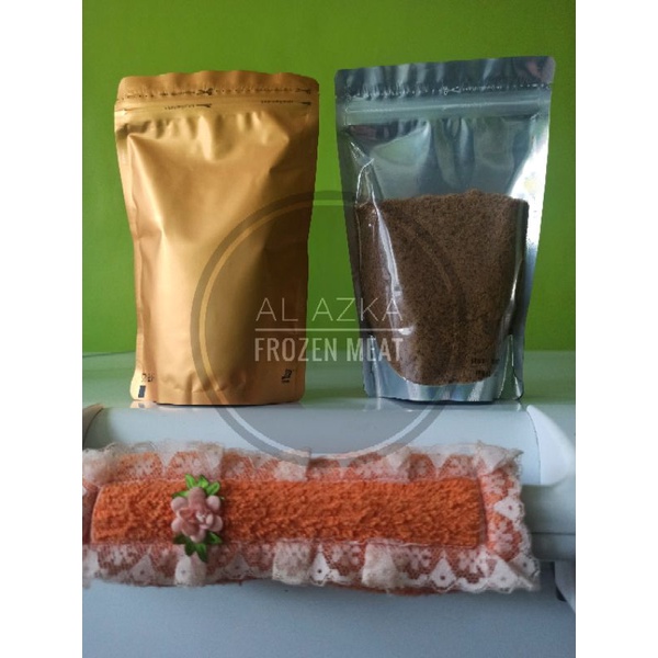 Tepung Ikan Salmon / Tepung Salmon Bakar / Serbuk Ikan Salmon