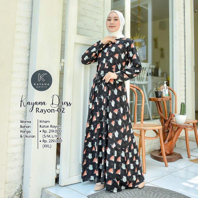 DRES BUSANA MUSLIM RAYON 02 ZENITHA