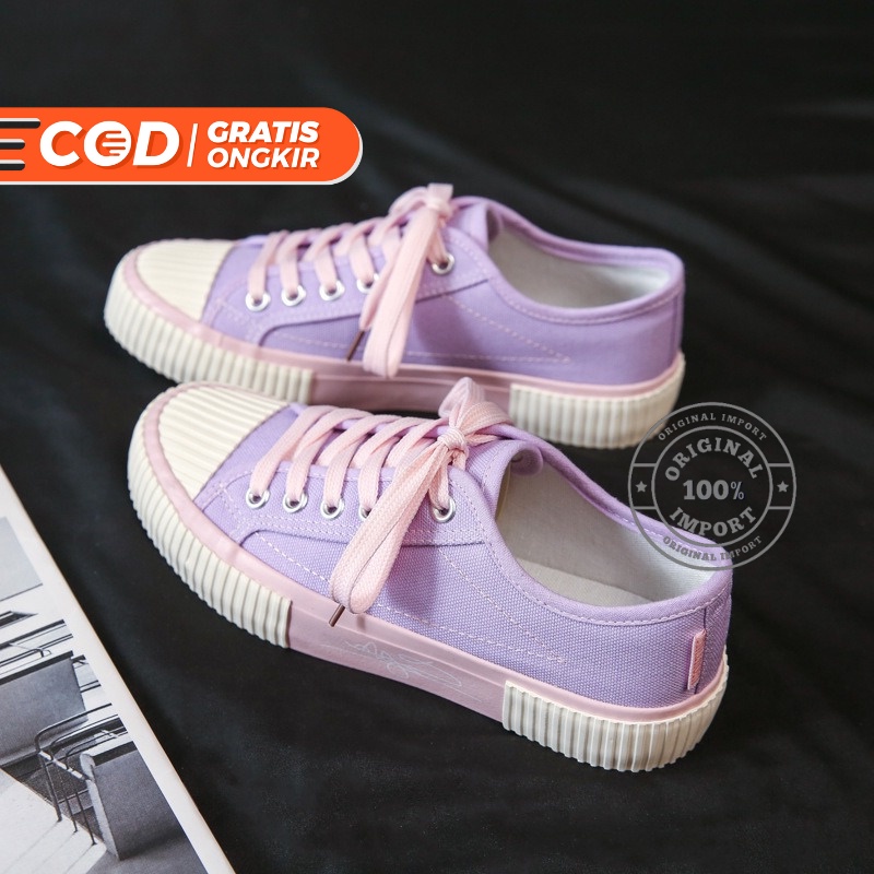 Glorykidz Sepatu Kets Wanita import dewasa fashion Korea SD2102