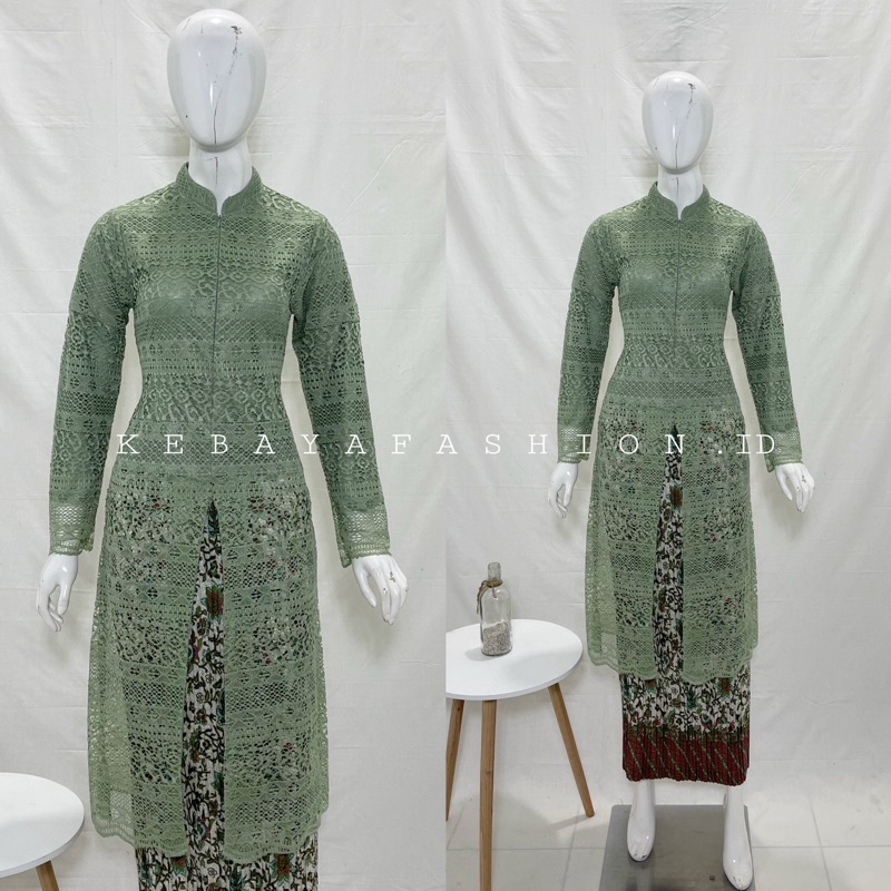 Kebaya / Kebaya Modern / Brokat / Tunik Brokat / Kebaya Modern Brukat / Kebaya Tunik Brukat / Tunik Brukat