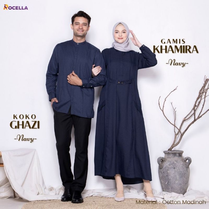 GAMIS KHAMIRA ROCELLA/ROCELLA TERBARUU COUPLE ROCELLA/ROCELLA COUPLE