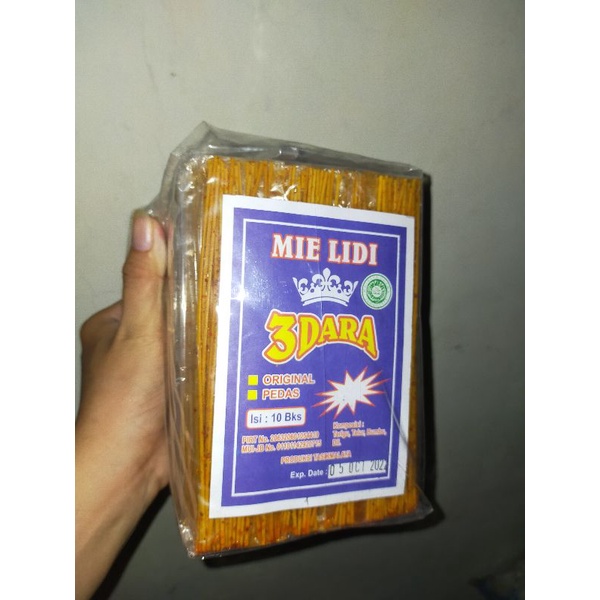 

Snack Lidi Rasa Pedas Rempah Enak Lezat Kemasan 100 Gram