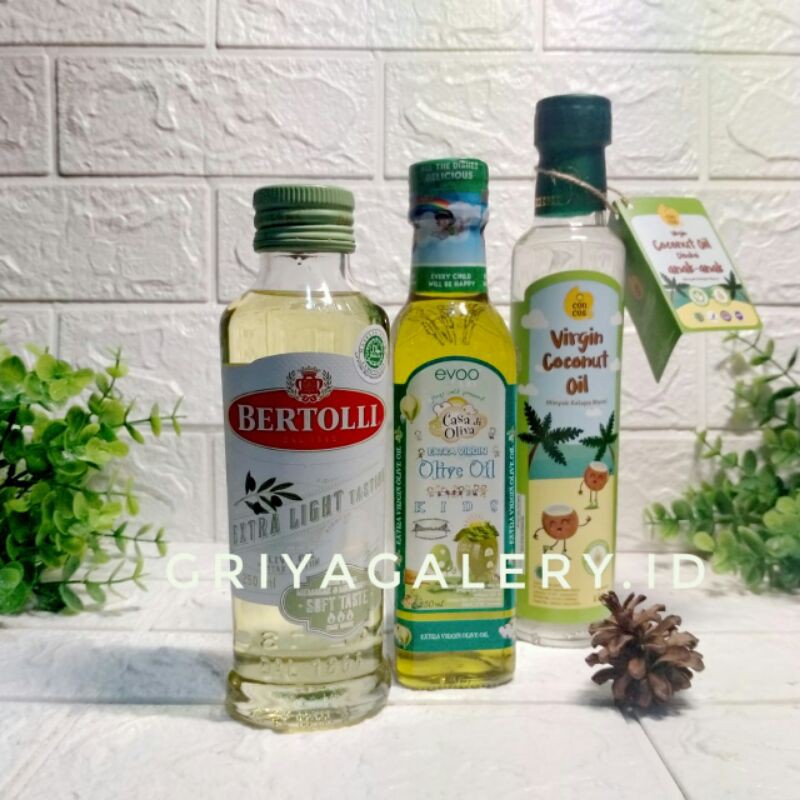 

EVOO Casa di Oliva Oil KIDS 250ml / VCO Kids /minyak kelapa / Minyak Zaitun / MPASI JSR