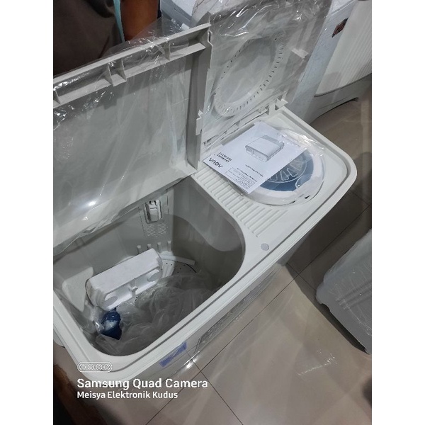 Mesin Cuci 2 Tabung Aqua 8kg QW-851XT