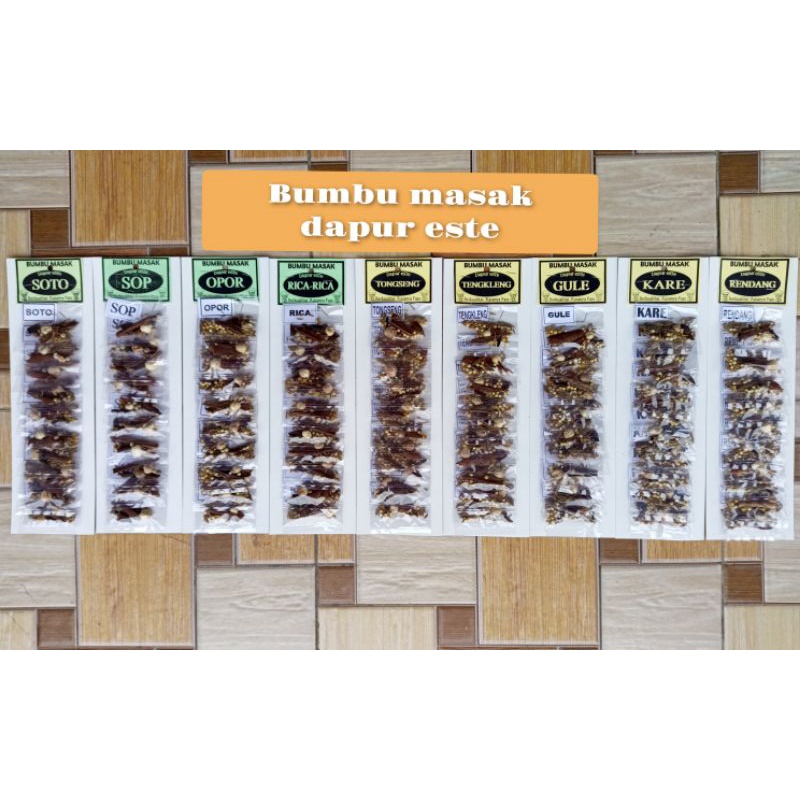 

Bumbu racikan rentengan