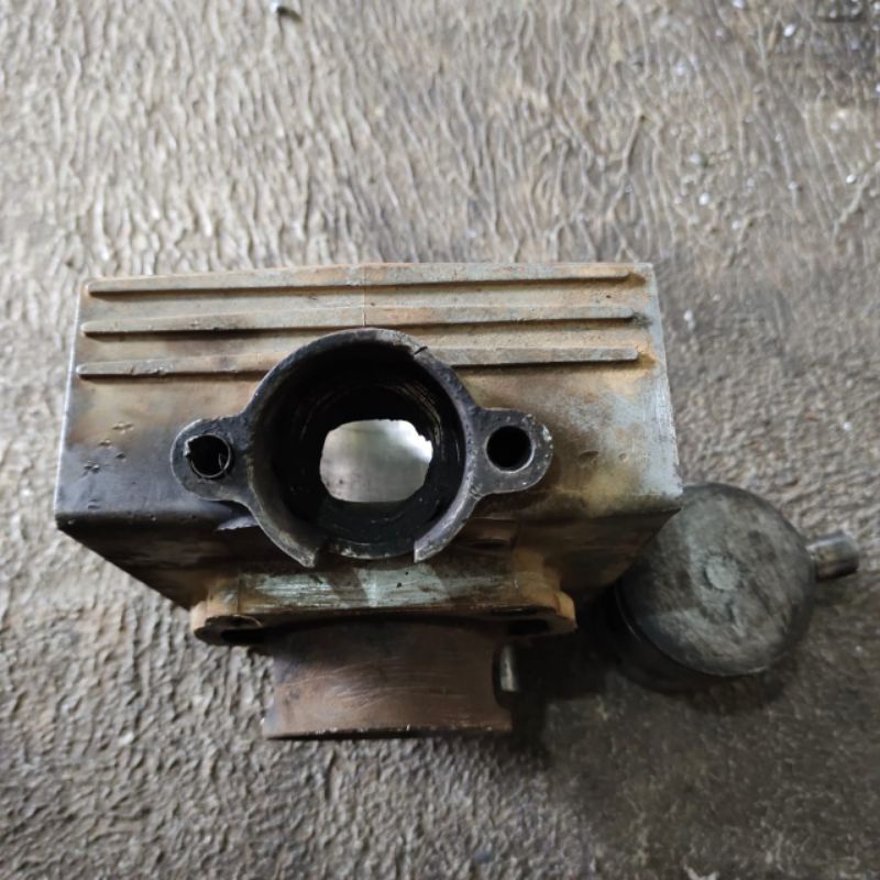 boring cylinder Suzuki Satria 2 tak lumba hiu 120 original copotan motor murah meriah