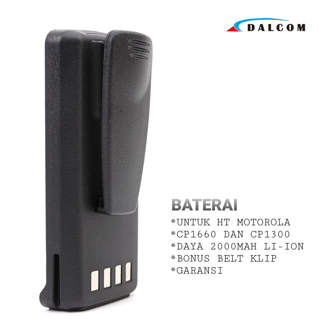 BATERAI HT MOTOROLA CP1300 CP1660 CP1600 BATTERY LI-ION / LITHIUM