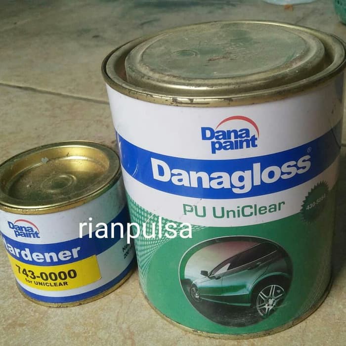  Danagloss  PU  UNIClear Hardener Cat  Lapisan Vernish Pernis 