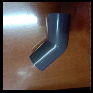 Knee 45° 1/2" PVC SCG