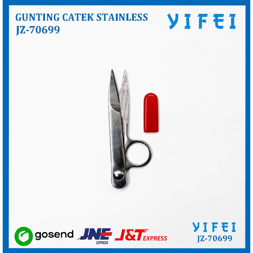 GUNTING CEKRIS STAINLESS STEEL THREAD CLIPPER YIFEI-70699