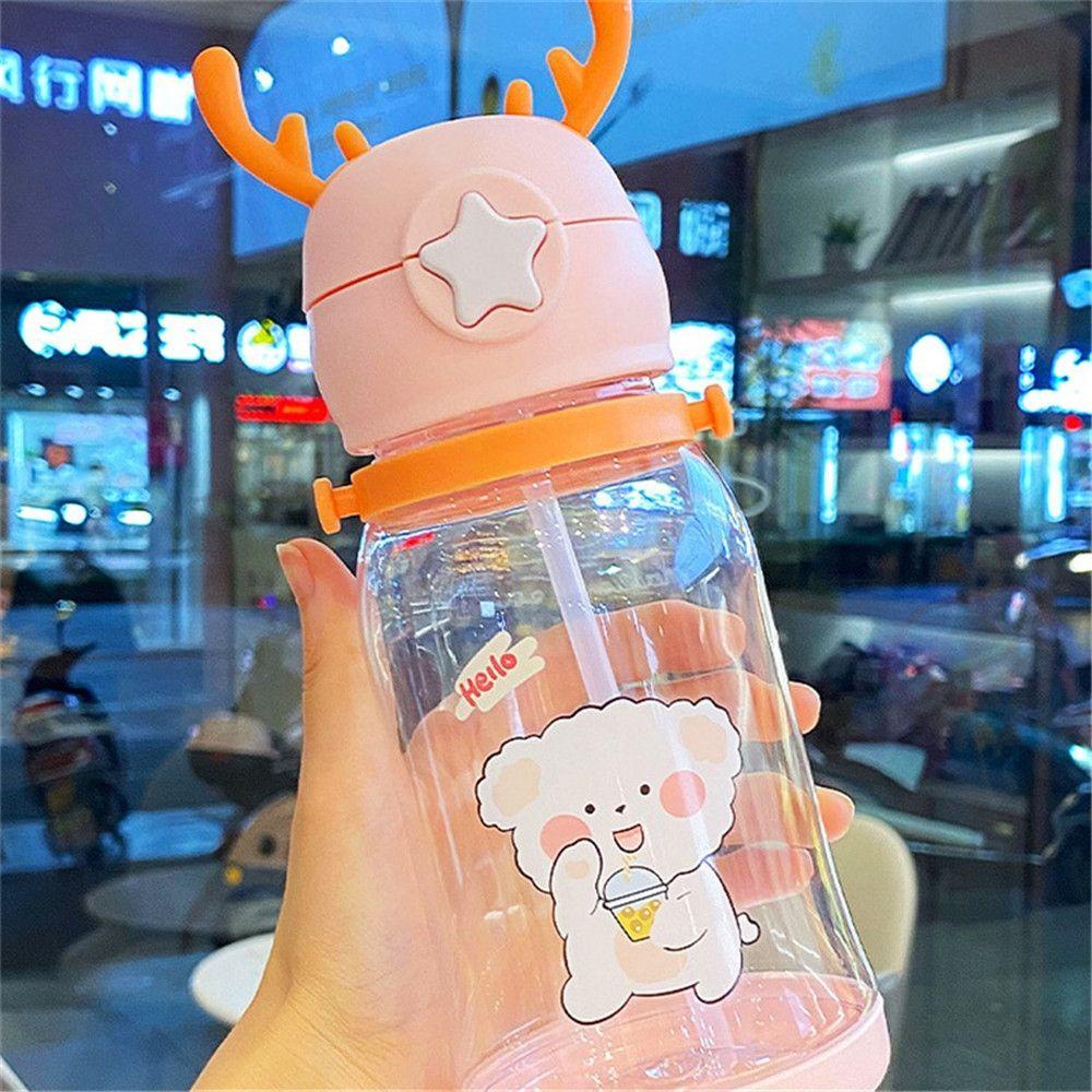 Solighter Botol Air Minum Olahraga Portable Travel 600ML Water Cup
