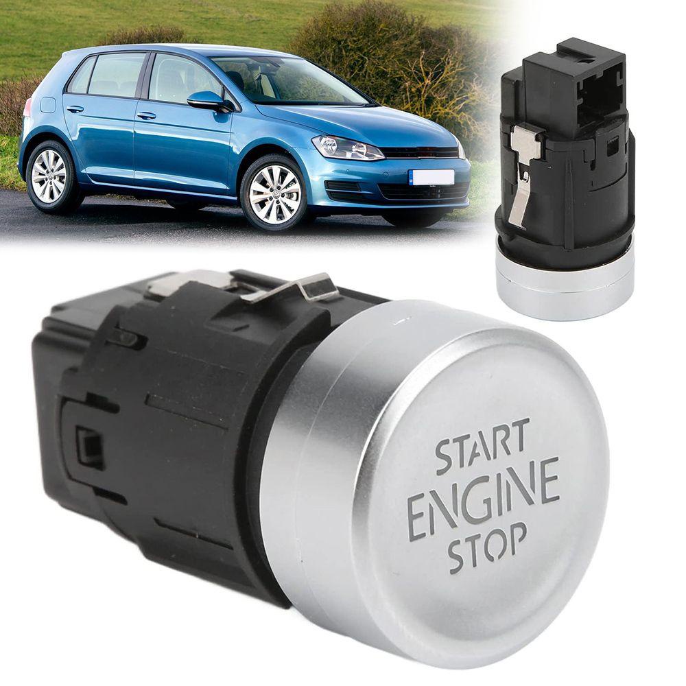 Populer Start Mesin Mobil Untuk MK7 Pengganti Otomatis Untuk Golf 7tombol Untuk VW Untuk Tiguan 2008-2016 Ignition Starter Switch