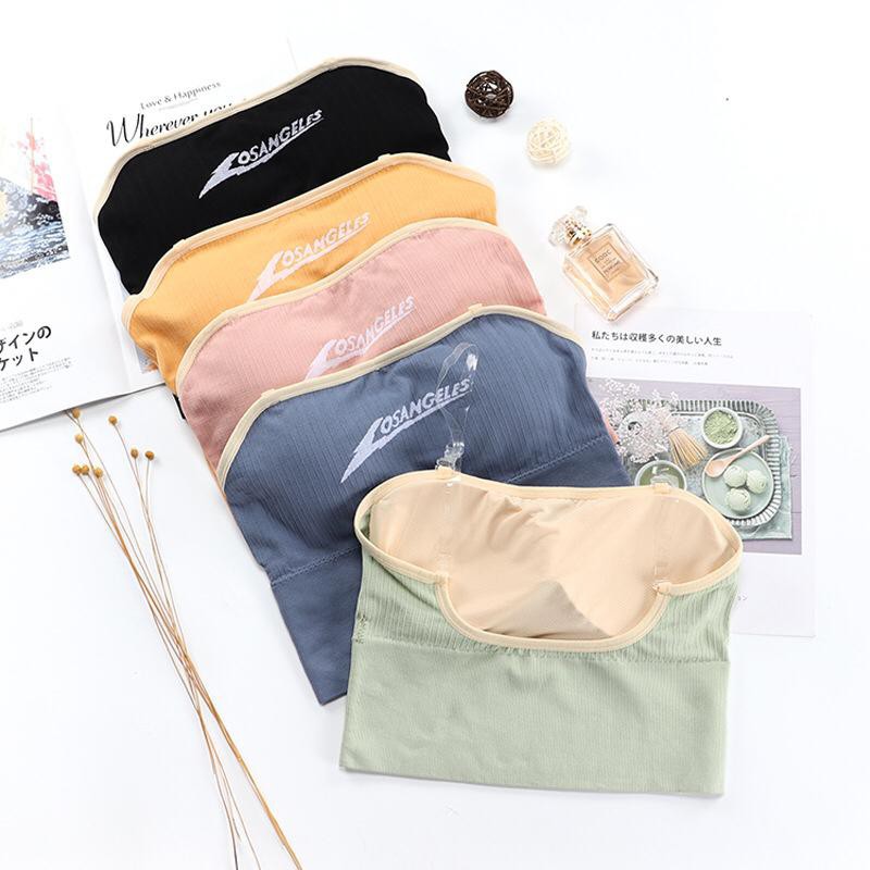 Blackpink Tank Top Bra Sport Seamless Pakain Dalam Wanita Yoga Tali Transparan 1059-2