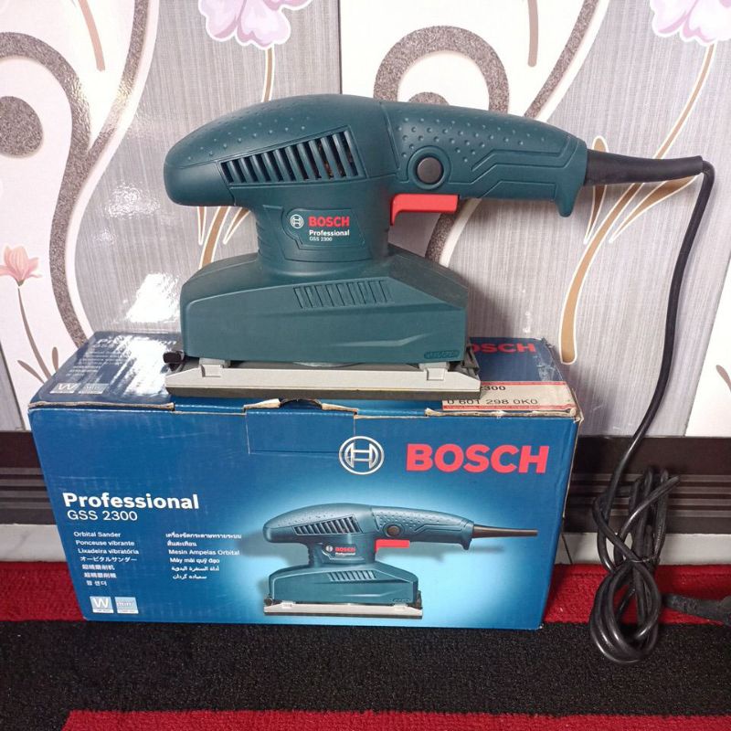 Bosch Gss 2300 mesin amplas / mesin sander