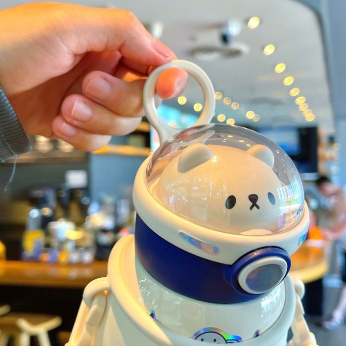 

Bahagiha Termos Portabel Anak-anak, Botol Minum Kartun dengan