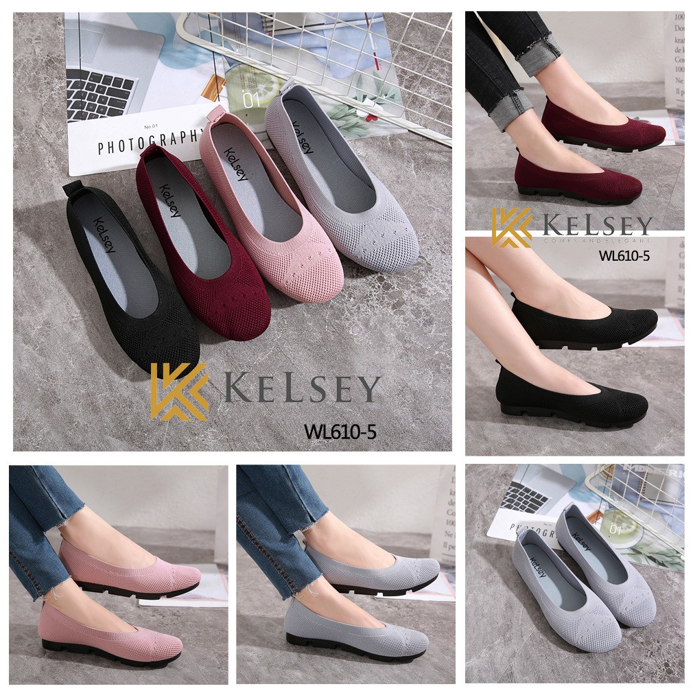 Sepatu Import/Sepatu Wanita/Sepatu  Batam KELSEY LOLLY FLATS WB WL610 5