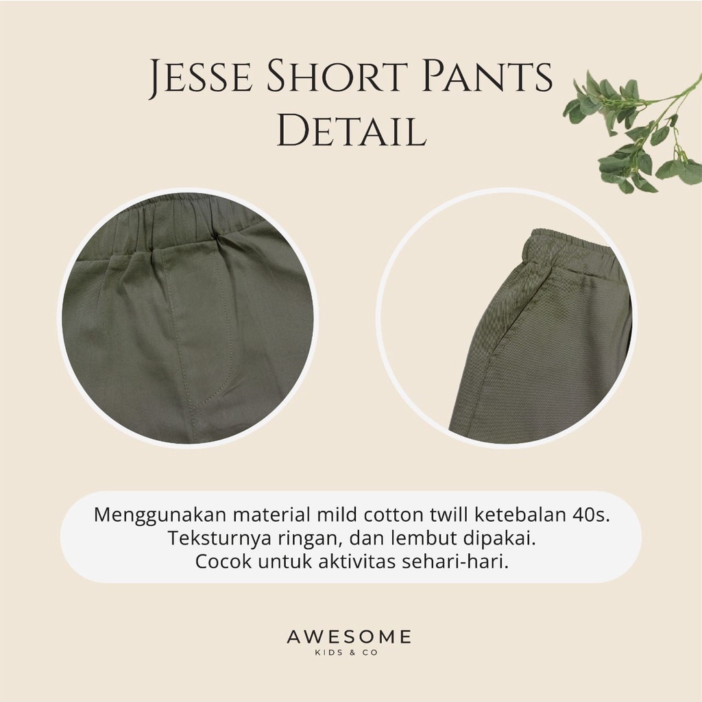 JESSE short pants celana pendek anak by awesomekids | DUO KRUCILS