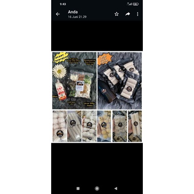 

Paket 40 pempek kecil campur