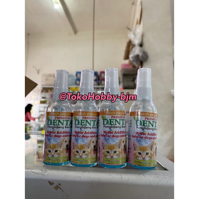 Dental spray - penghilang bau mulut kucing anjing / radang mulut / obat sariawan kucing - obat mulut