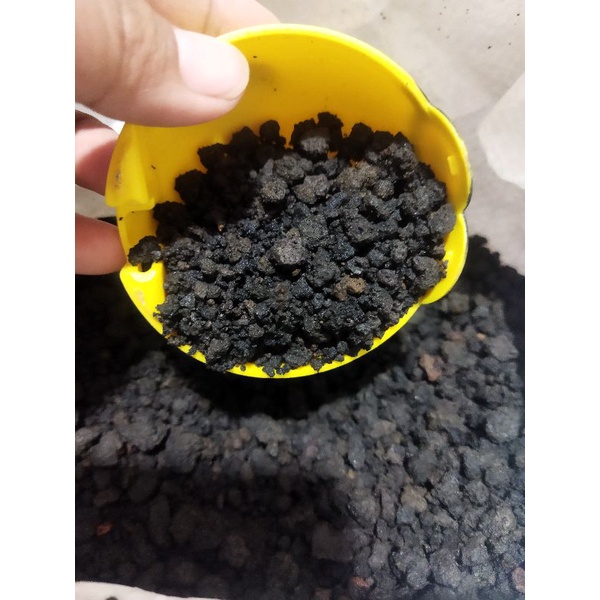 pasir malang hitam kasar 1 karung 7kg
