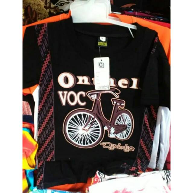 Kaos Batik Onthel Jogja