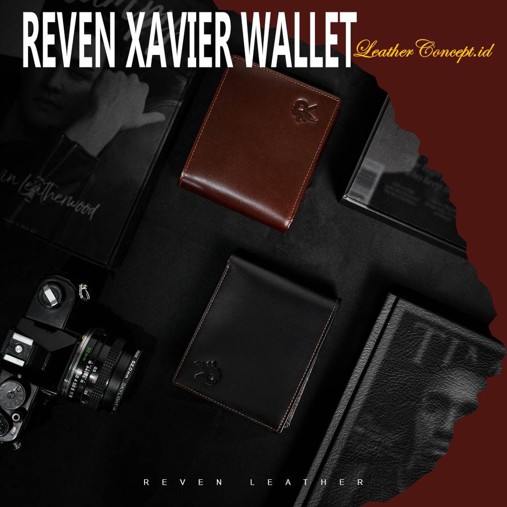 DOMPET PRIA KULIT ASLI TERKINI REVEN XAVIER WALLET