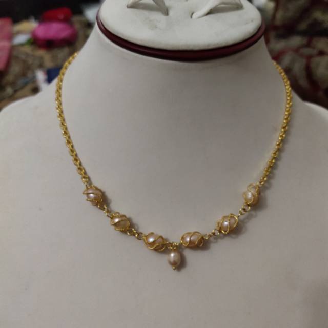 Model Kalung Mutiara Air Tawar Gambar Aksesoris Model Kalung Mutiara Air Tawar Gambar Aksesoris