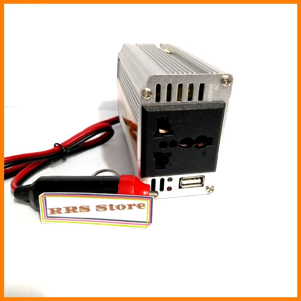 Power Inverter 150W DC 12V TO AC 220V ada Port usb Inverter CAS MOBIL PENGGANTI ARUS DC KE AC