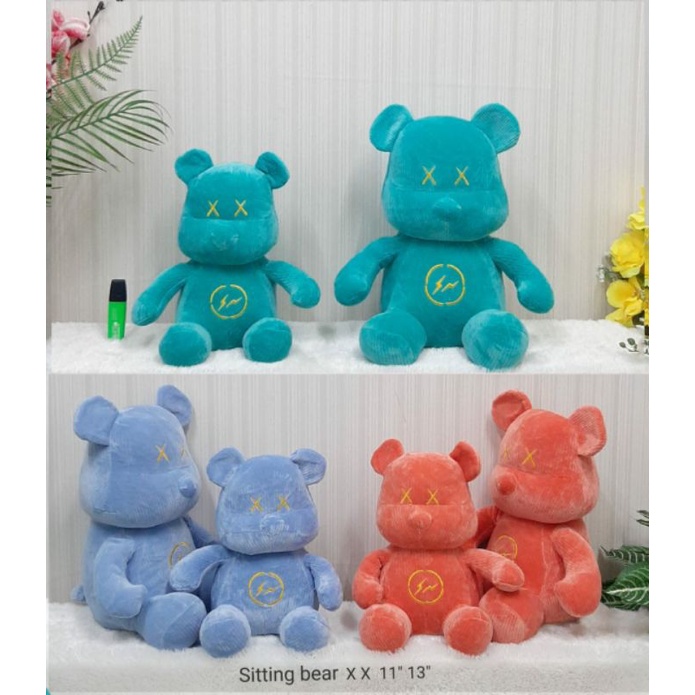 Boneka Teddy Bear XX Size 11&quot;/30cm/boneka bear Collorfull/boneka teddy/boneka anak lucu/