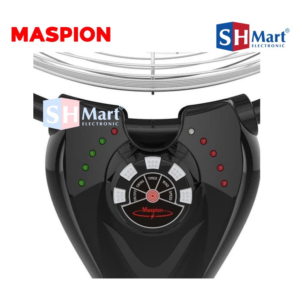 Maspion Kipas Angin Dinding Wall Fan 18 INCH PW-1802RC / PW1802RC Power Fan Remote (Medan)