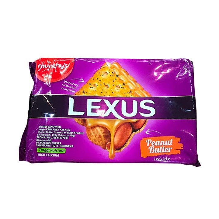 

Lexus Family Pack 190gr all varian rasa coklat / peanut / lychee / cheese / lemon