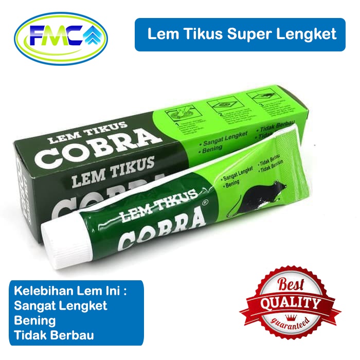 Lem Tikus Cobra Lengket Super Ampuh Bagus Odol Tube Praktis Pembasmi Hama Serangga Cicak Kecoa Bening Tidak Berbau