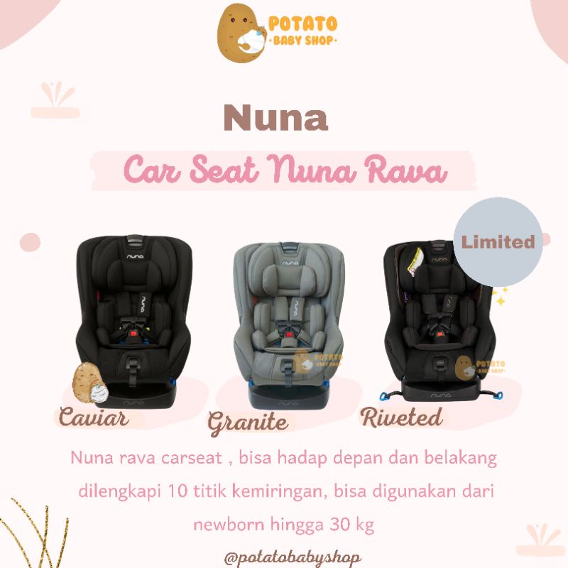 Nuna Rava Car Seat - Dudukan Mobil Bayi