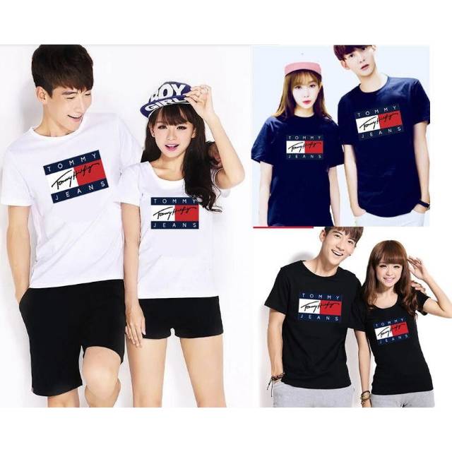 tommy hilfiger couple t shirt