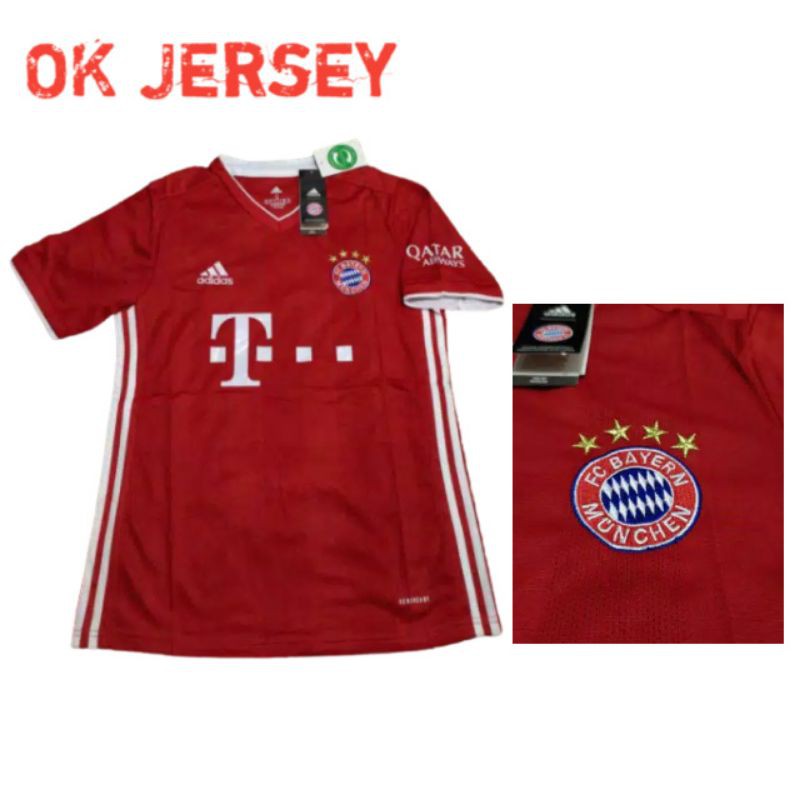 JERSEY BOLA BAYERN MUNCHEN HOME 2021/2020 IMPORT GRADE ORI