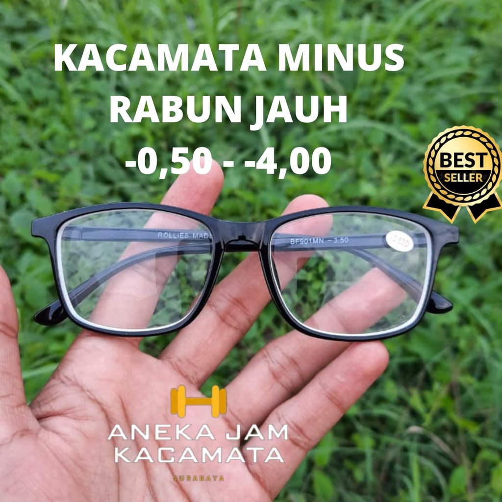 KACAMATA RABUN JAUH CEWEK/COWOK TYPE BF901MN.II HITAM /KACAMATA RABUN JAUH/KACAMATA CEWEK/COWOK/KACAMATA OPTIK/