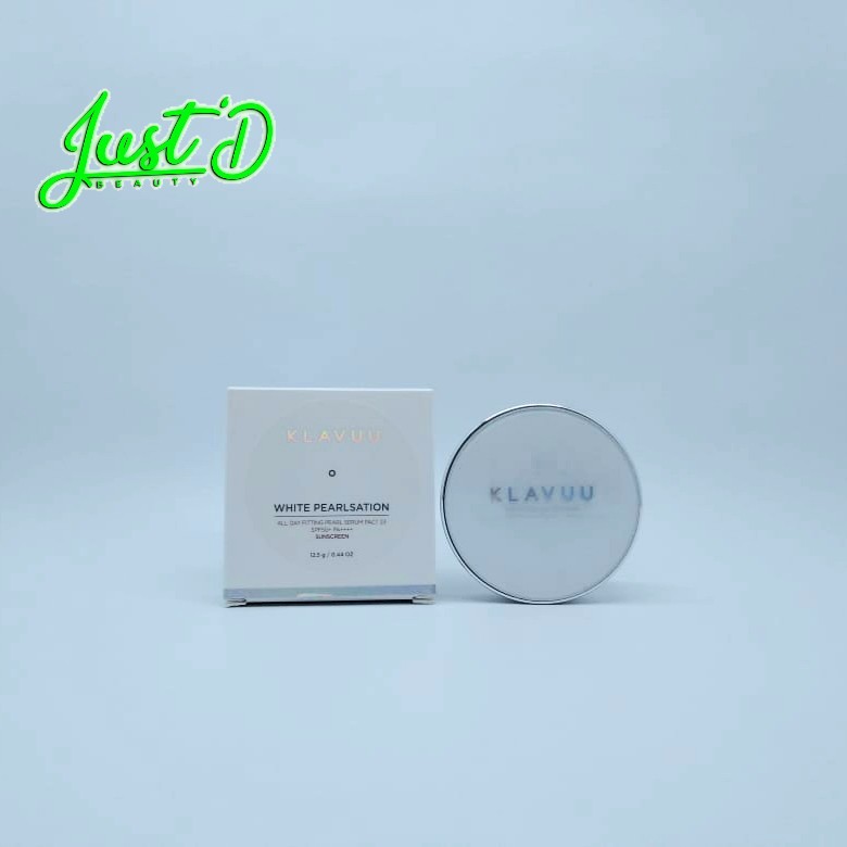 Klavuu White Pearlsation allday Fitting Pearl Serum Pact 23 SPF 50 PA++++ Sunscreen
