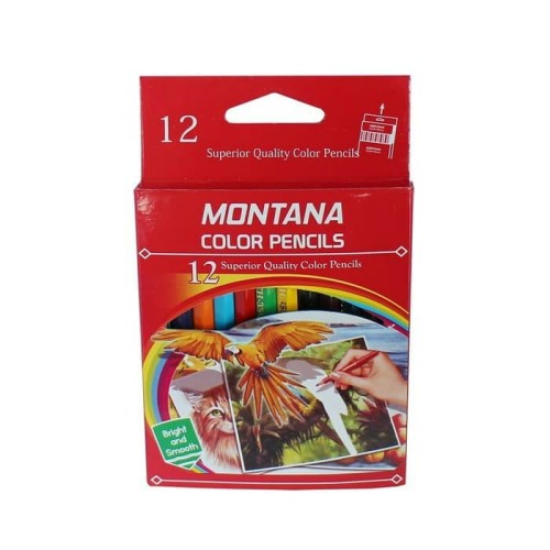 

Pencil Colour Montana Pendek 12 warna TH-350