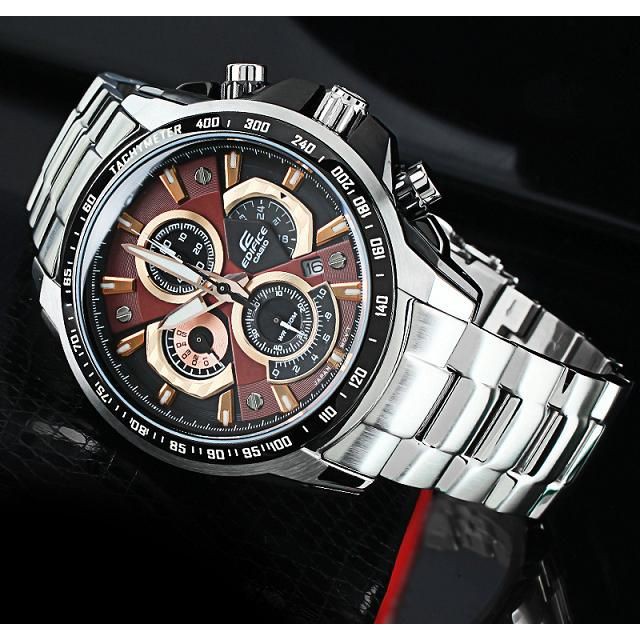 JAM TANGAN PRIA - LAKI - COWOK CASIO EDIFICE EF-560D-5AV SERIES ORIGINAL KEREN