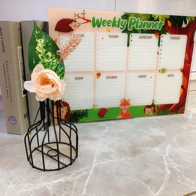 

[GIANT PALACE] MONTHLY PLANNER TODO PLANNER ACRYLIC MURAH