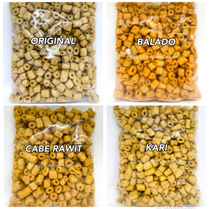 

⭐ COD ⭐ 1KG KEMASAN ORONG ORONG ( 4 VARIAN RASA ) | SNACKMAMA - Original