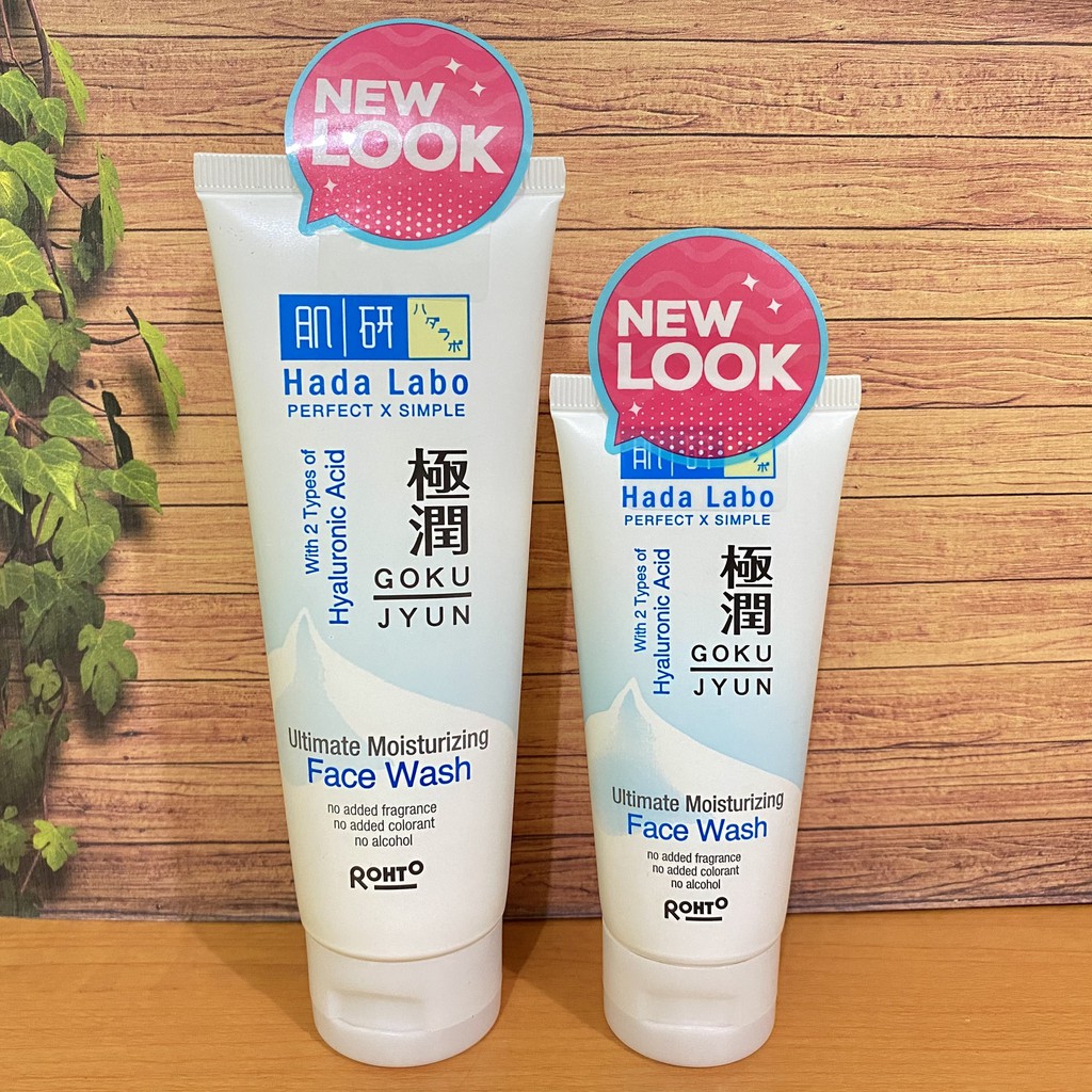 HADALABO Gokujyun Ultimate Moisturizing Face Wash / Pembersih Wajah
